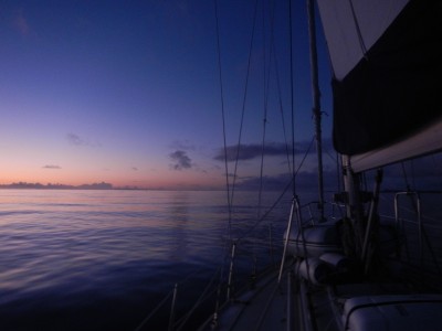 Under way to Fulanga