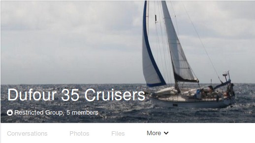 Reaching Out to Fellow Dufour 35 Cruisers