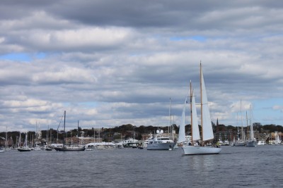 Small fry anomg the big fish...