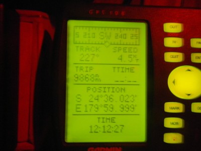 Slowly gliding towards NZ