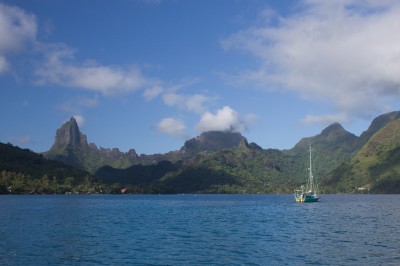 At anchor again - at last