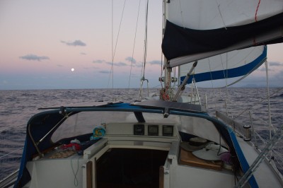 A nice overnight sail